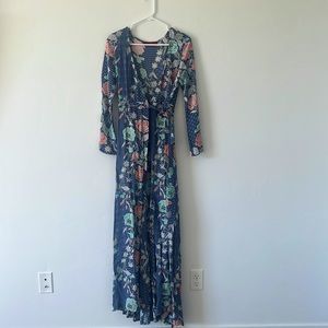 Tigerlily batik floral dress
